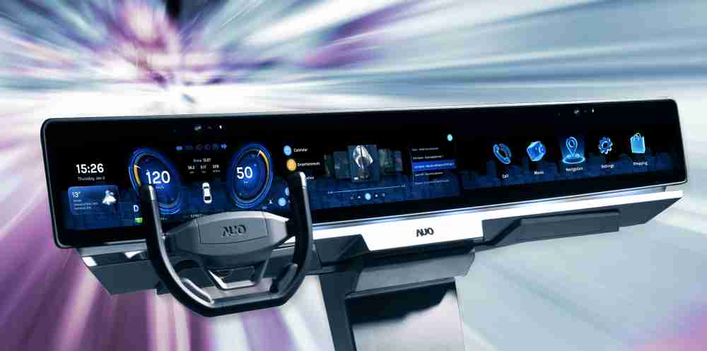 PA直营开拓前瞻显示技术创新应用，，，结合优异整合设计能力，，，开发智能车载FIDM Plus一体化显示方案，，，让驾驶操作与车内娱乐体验再进化