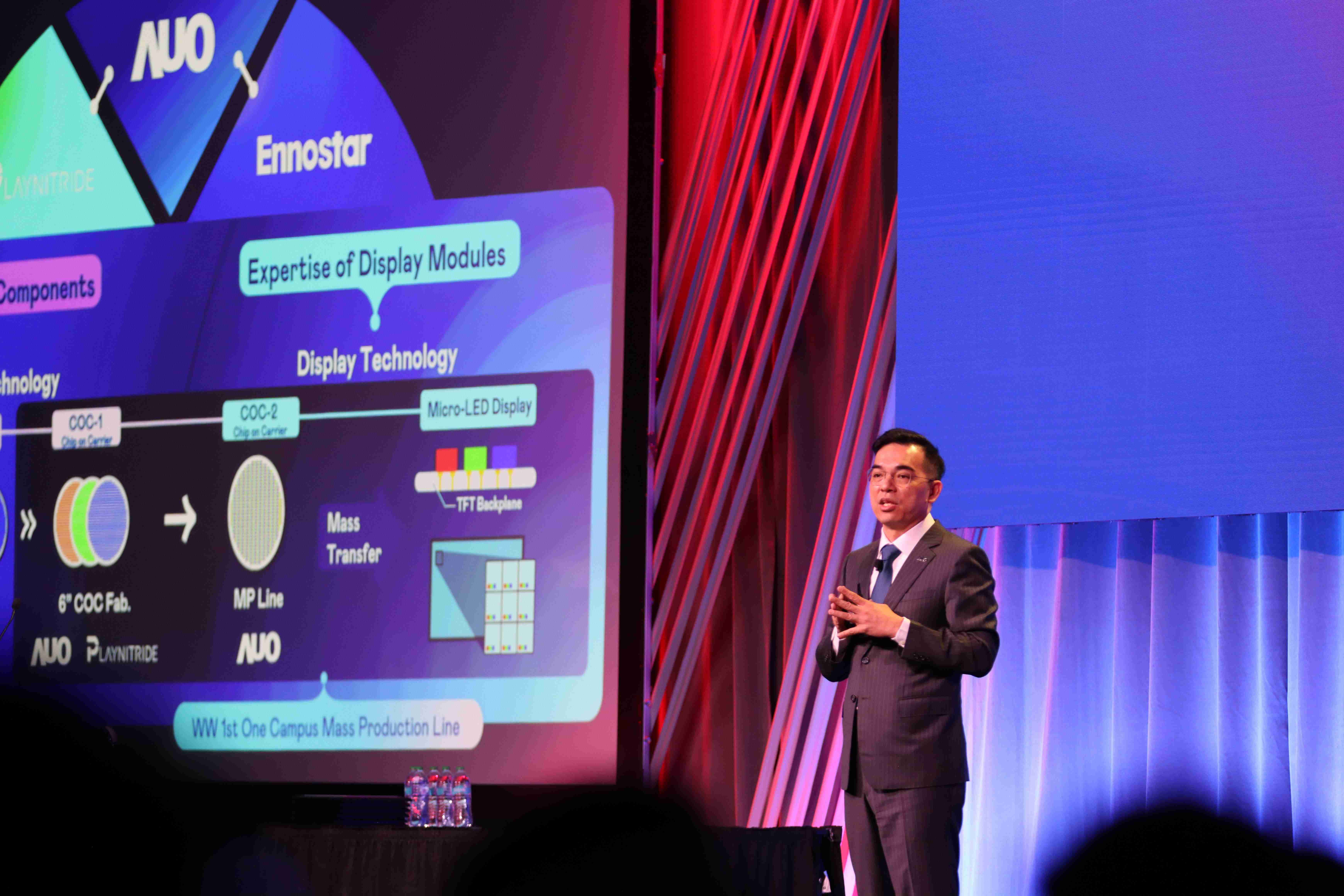 2025 SID显示周登场，，，，PA直营光电执行长暨总经理柯富仁博士以〝Redefining Displays: Inspiring New Possibilities〞发表主题演说，，，带领PA直营以智能显示解决方案先驱，，，透过AI赋能，，，，重塑显示的视觉创新体验